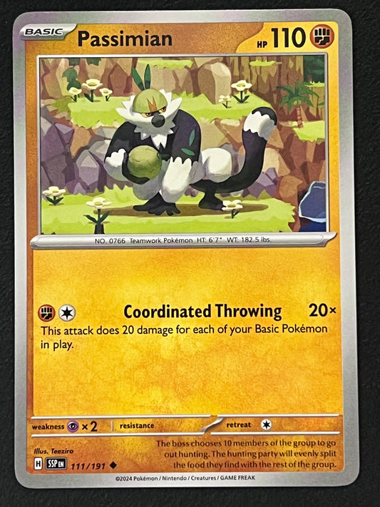 111/191 Passimian - Pokémon Surging Sparks Uncommon