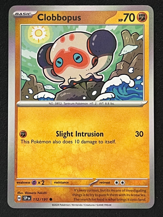 112/191 Clobbopus - Pokémon Surging Sparks Common