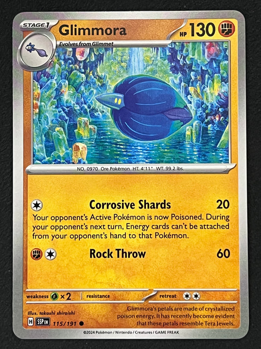 115/191 Glimmora - Pokémon Surging Sparks Common