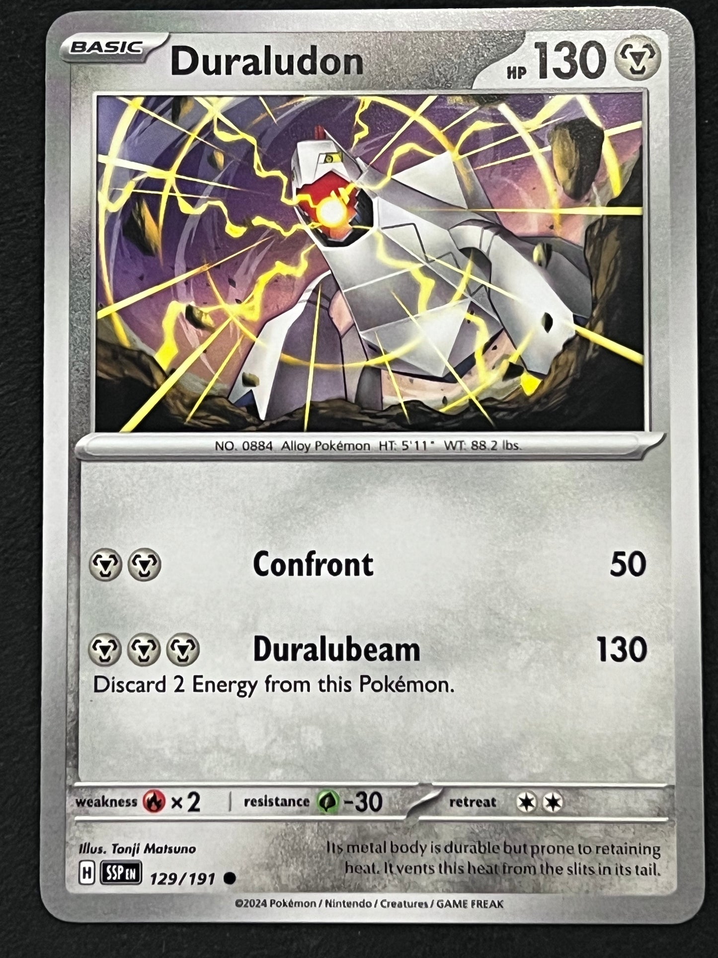 129/191 Duraludon - Pokémon Surging Sparks Common