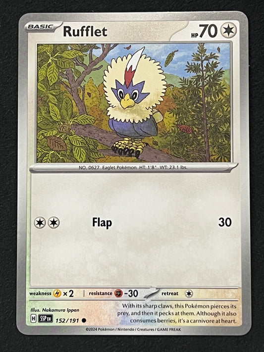 152/191 Rufflet - Pokémon Surging Sparks Common