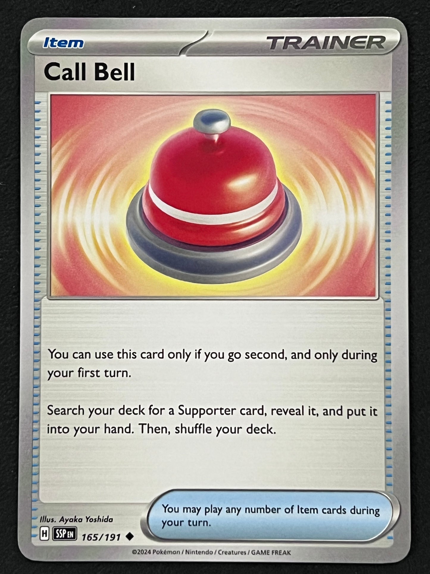 165/191 Call Bell - Pokémon Surging Sparks Uncommon