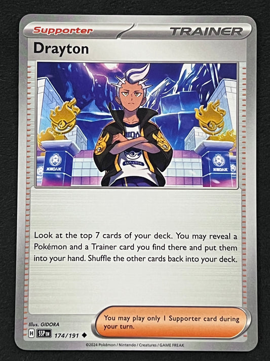 174/191 Drayton - Pokémon Surging Sparks Uncommon