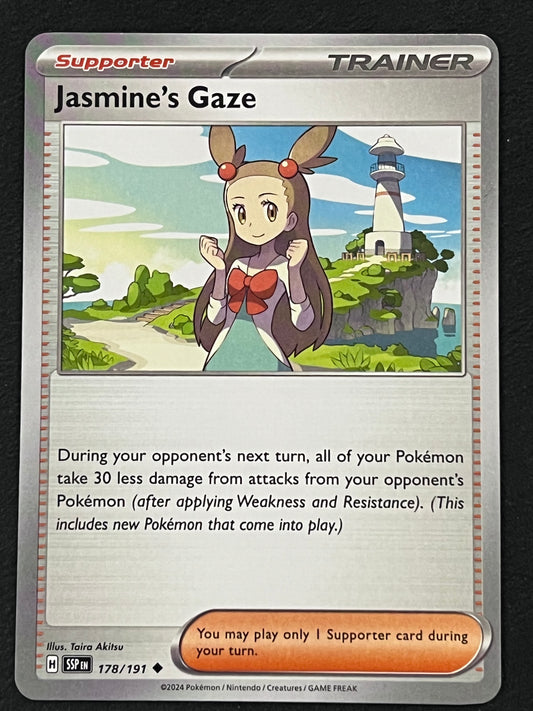 178/191 Jasmine’s Gaze - Pokémon Surging Sparks Uncommon