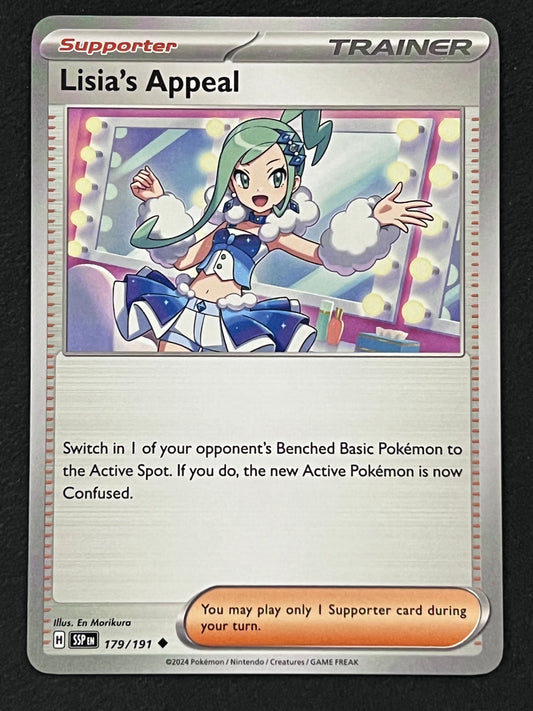 179/191 Lisia’s Appeal - Pokémon Surging Sparks Uncommon