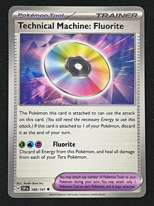 188/191 Technical Machine: Fluorite - Pokémon Surging Sparks Uncommon