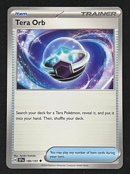 189/191 Tera Orb - Pokémon Surging Sparks Uncommon