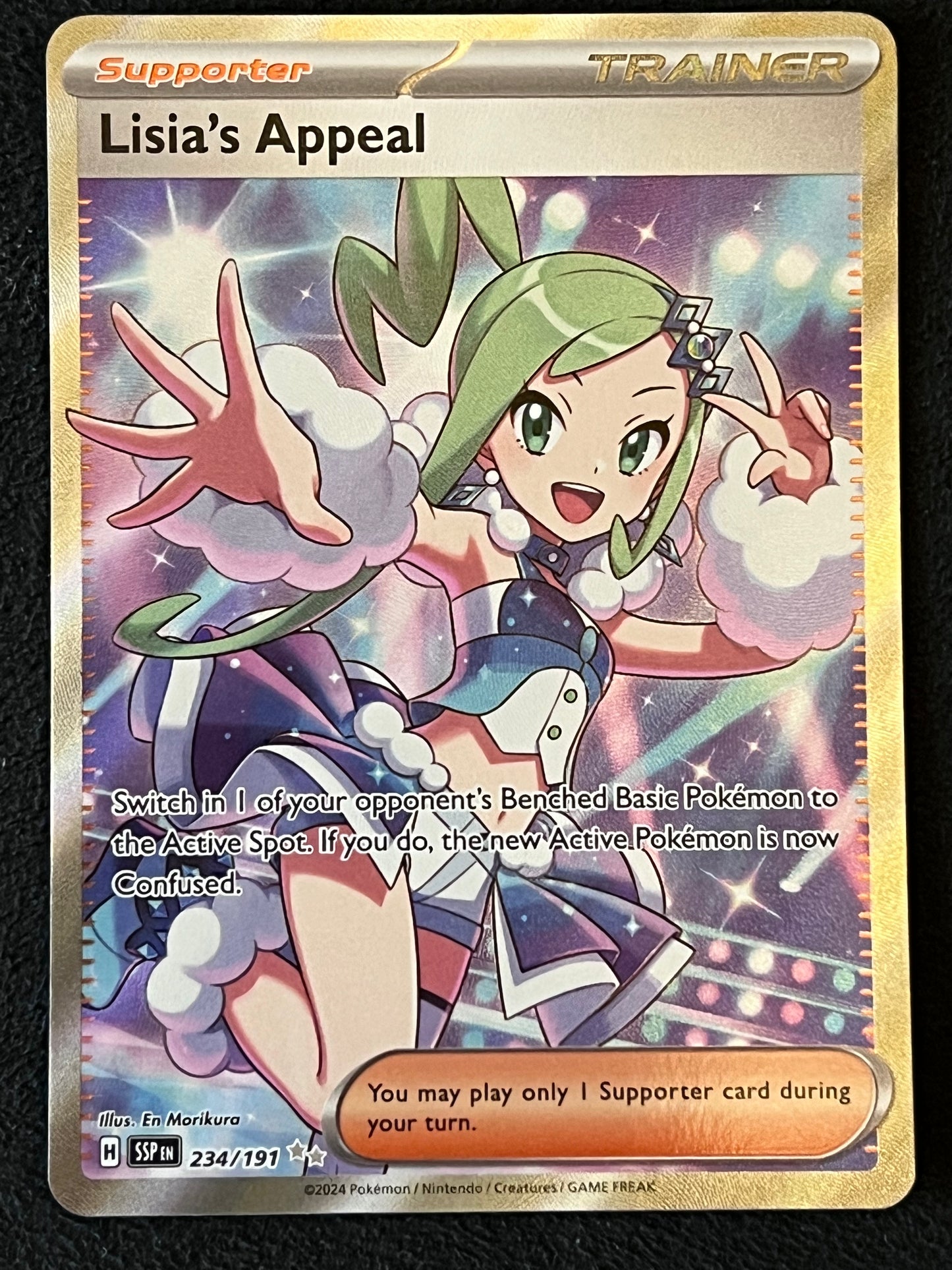 234/191 Lisia’s Appeal - Pokémon Surging Sparks Ultra Rare