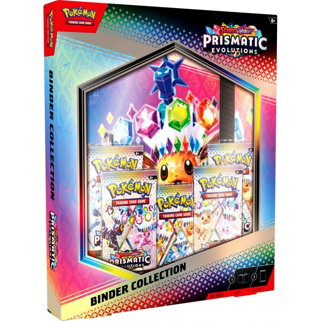 Pokémon TCG: SV08.5 - Prismatic Evolutions Binder Collection