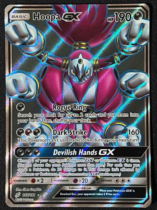 166/181 Hoopa Gx - Pokémon Team Up Full Art