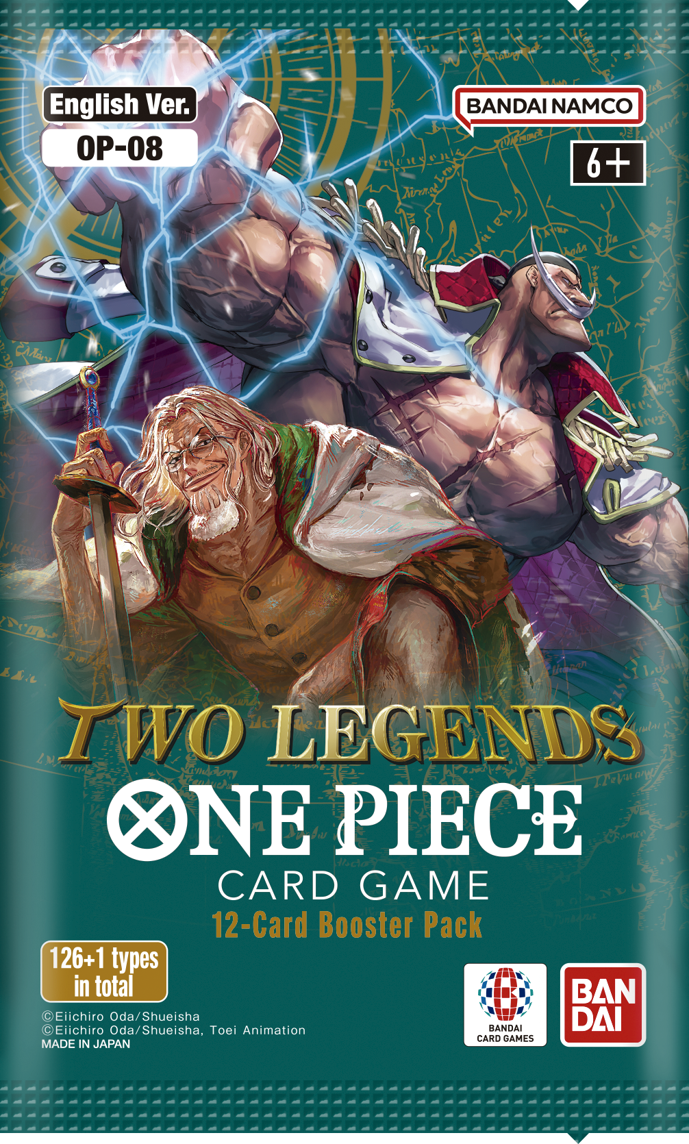 One Piece TCG: OP-08 Two Legends - Booster Pack