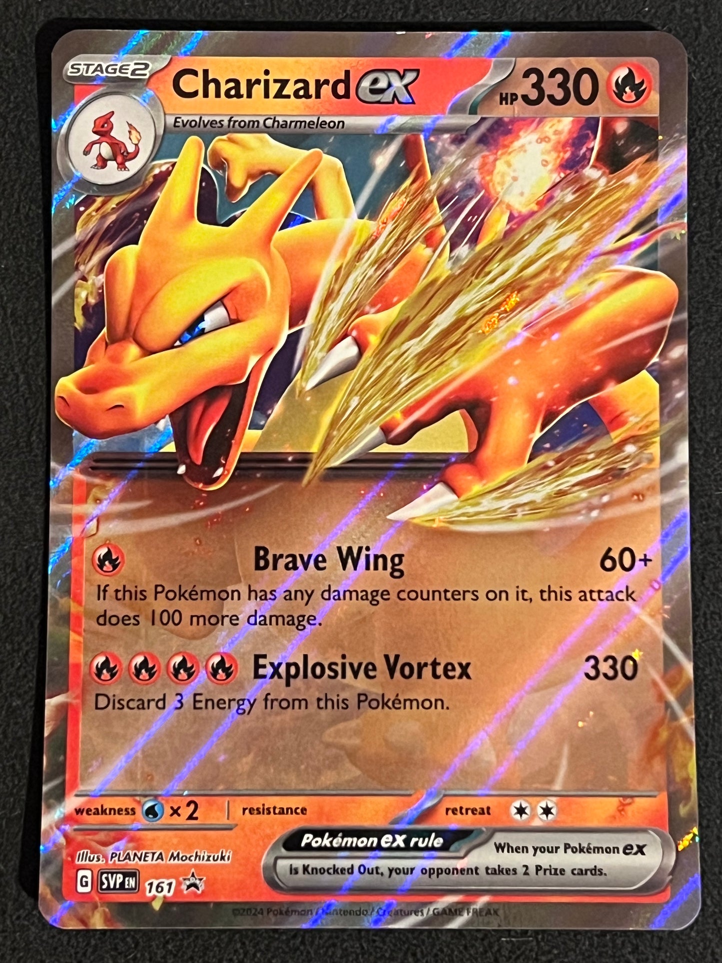 SVP161 Charizard Ex - Black Star Promo