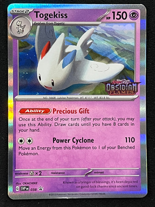 SVP038 Togekiss - Stamped Black Star Promo