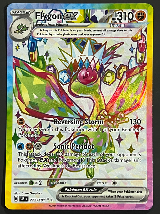 222/191 Flygon Ex - Pokémon Surging Sparks Ultra Rare