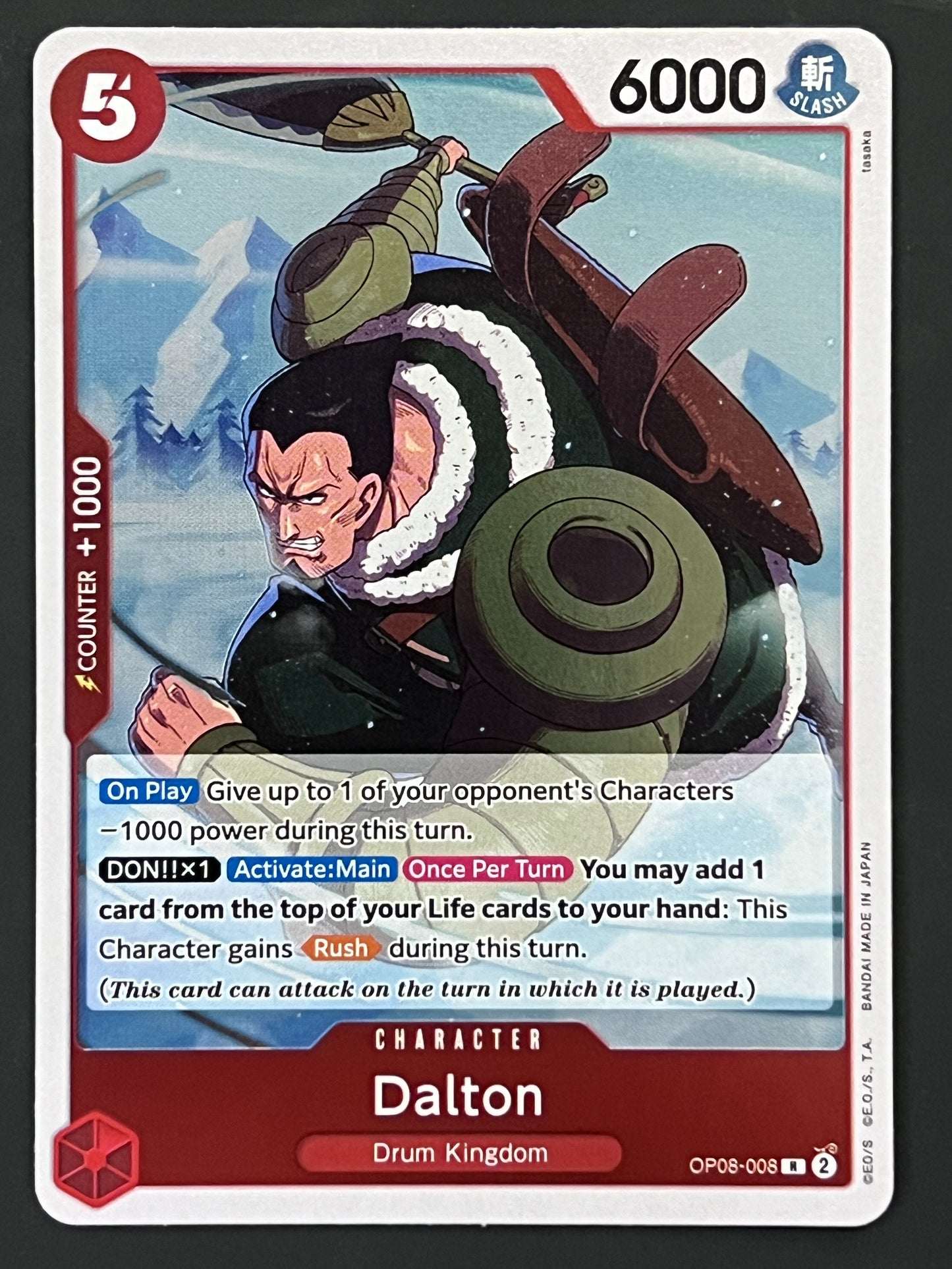 OP08-008 Dalton - One Piece Two Legends Rare