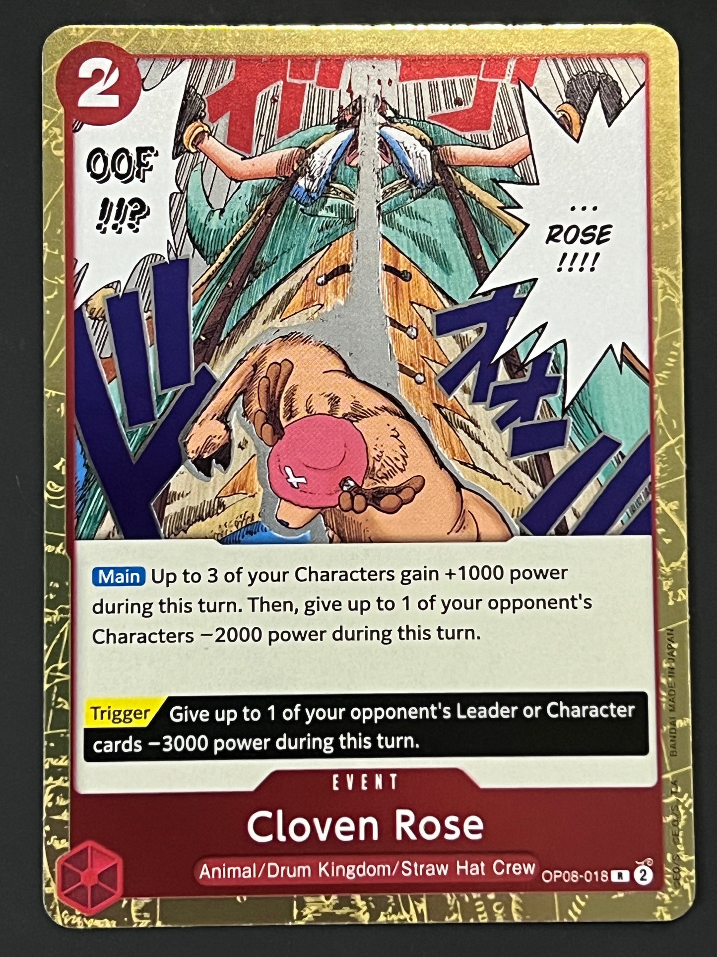 OP08-018 Cloven Rose - One Piece Two Legends Rare