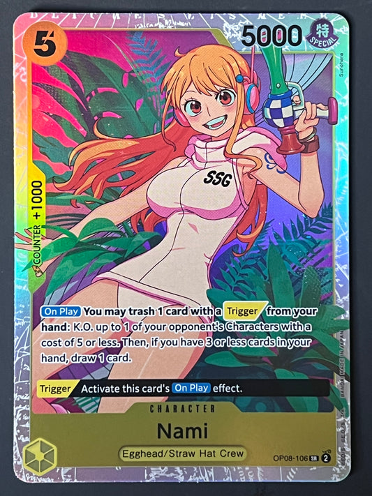 OP08-106 Nami - One Piece Two Legends Super Rare