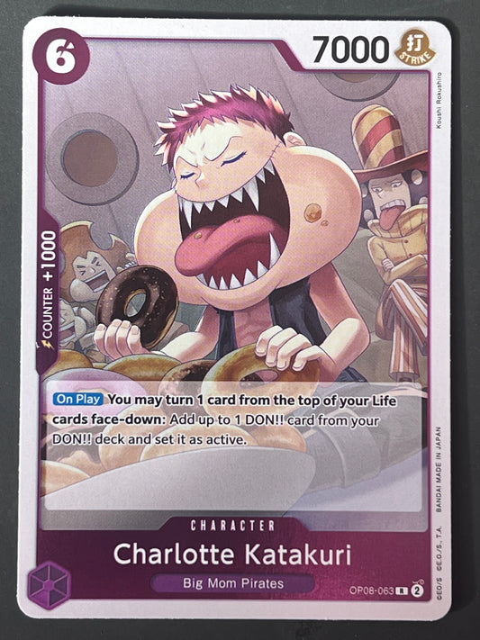 OP08-063 Charlotte Katakuri - One Piece Two Legends Rare