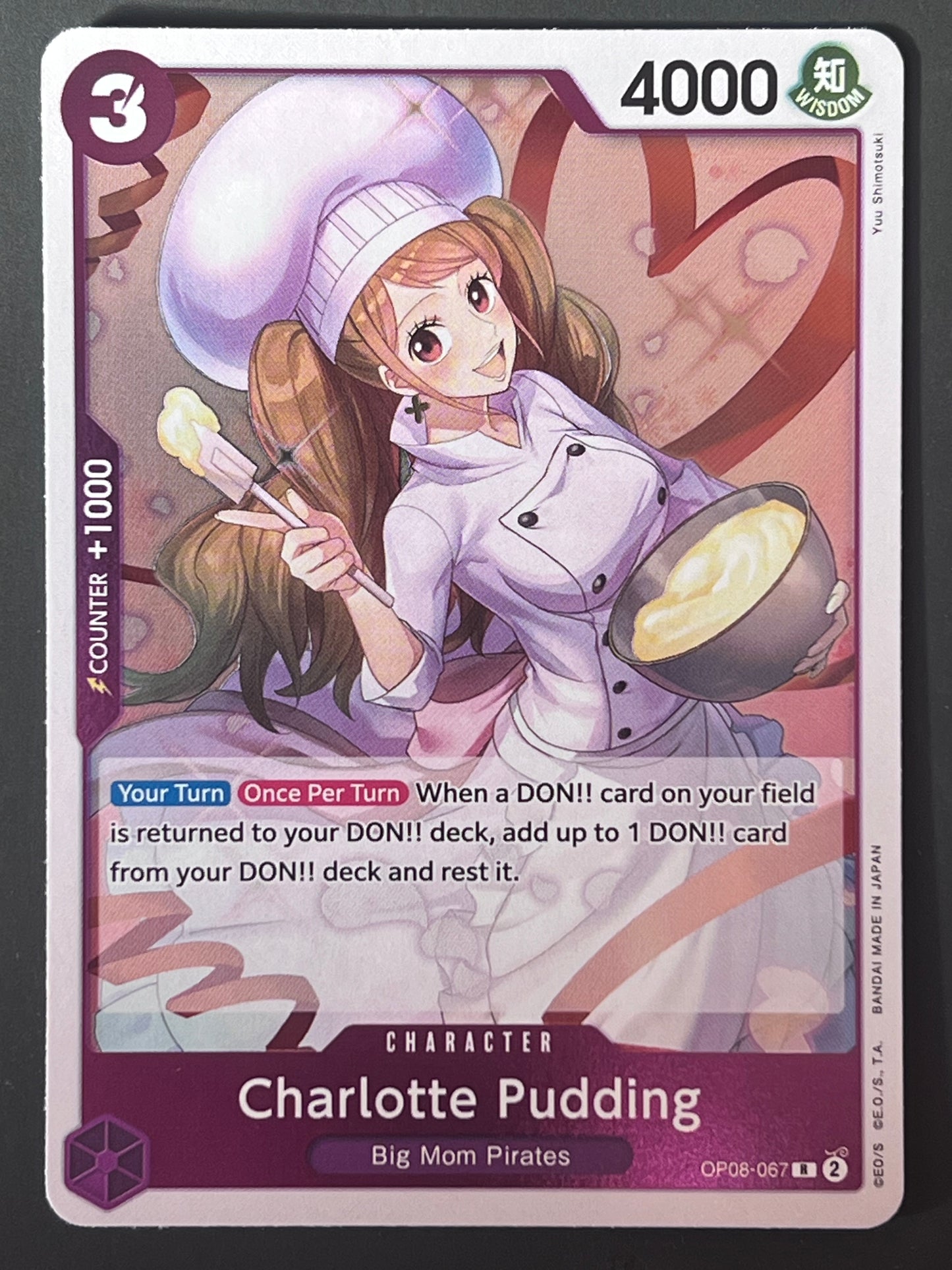 OP08-067 Charlotte Pudding - One Piece Two Legends Rare