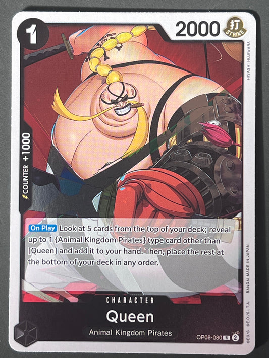 OP08-080 Queen - One Piece Two Legends Rare