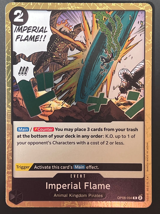 OP08-094 Imperial Flame - One Piece Two Legends Rare