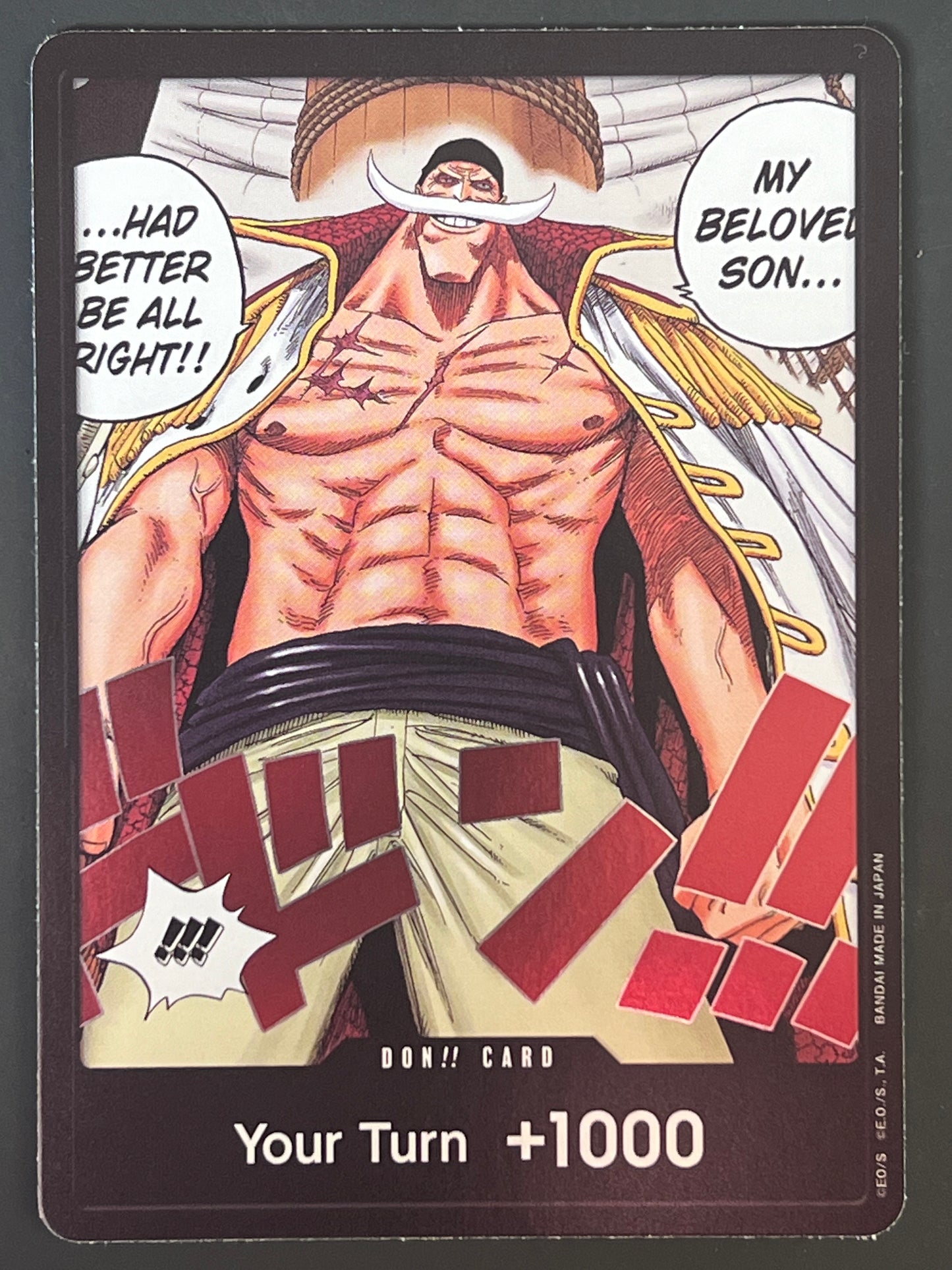 OP08-Don!! Whitebeard - One Piece Two Legends Don!! Card