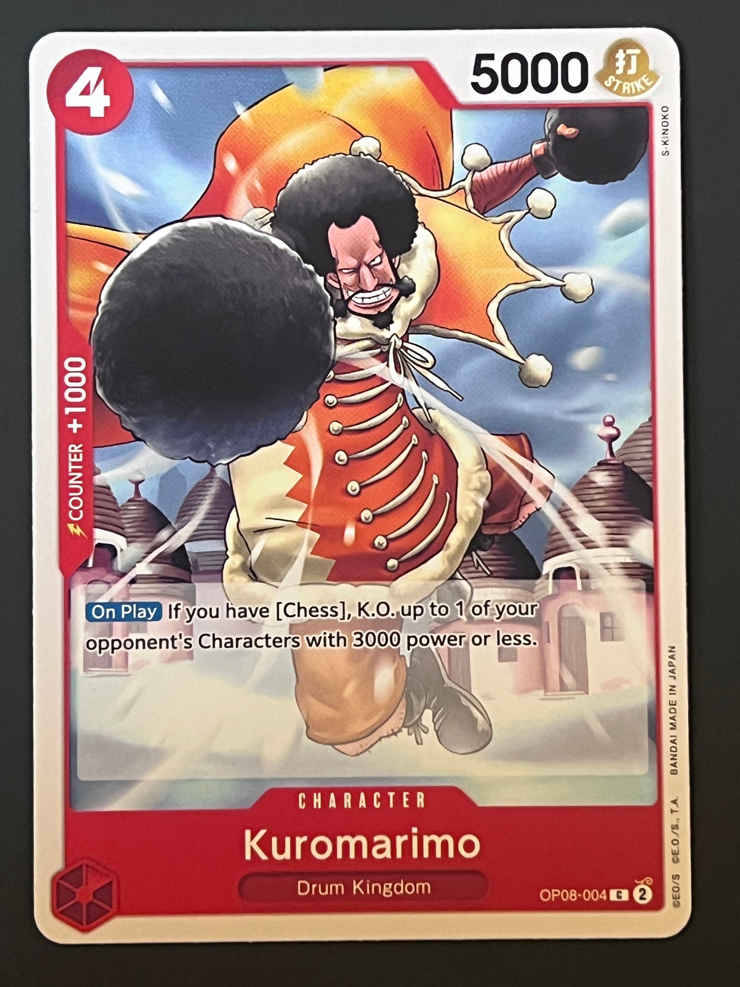 OP08-004 Kuromarimo - One Piece Two Legends Common