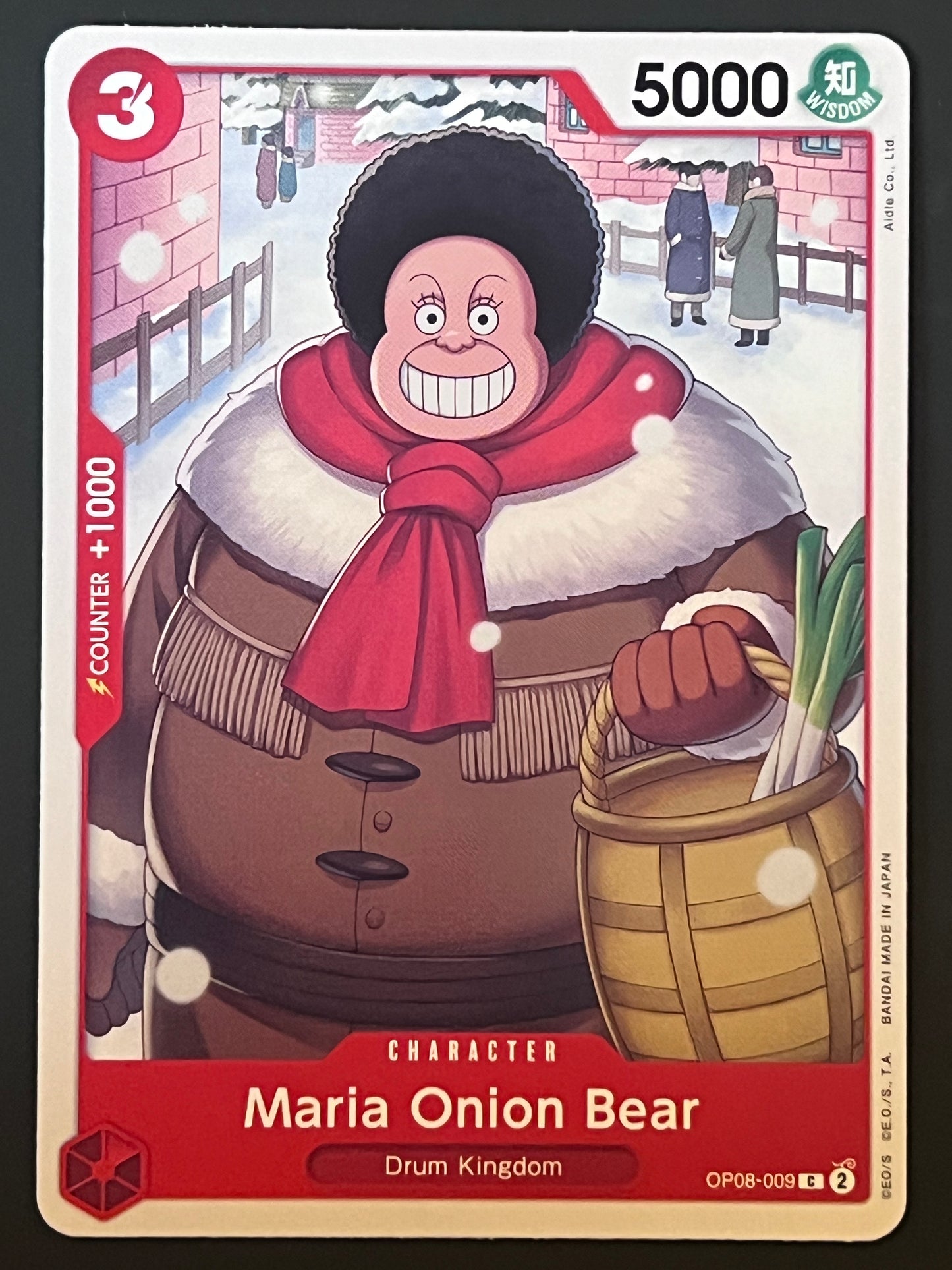 OP08-009 Maria Onion Bear - One Piece Two Legends Common