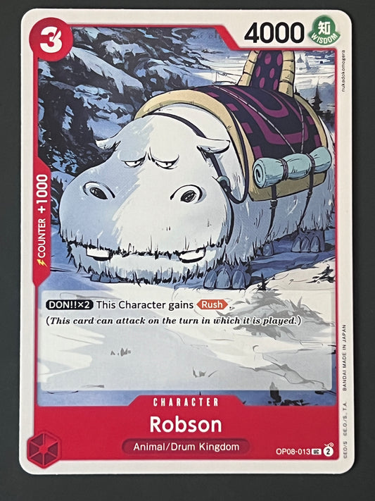 OP08-013 Robson - One Piece Two Legends Uncommon