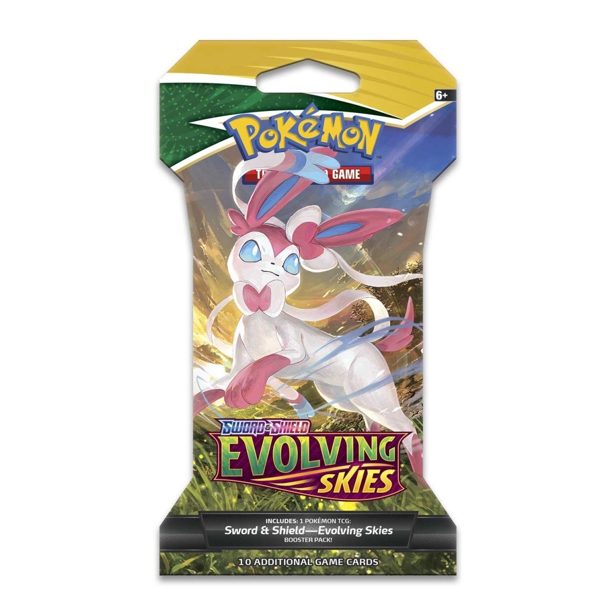 Pokémon TCG: SwSh07 - Evolving Skies Booster Pack (Cardboard Sleeve)