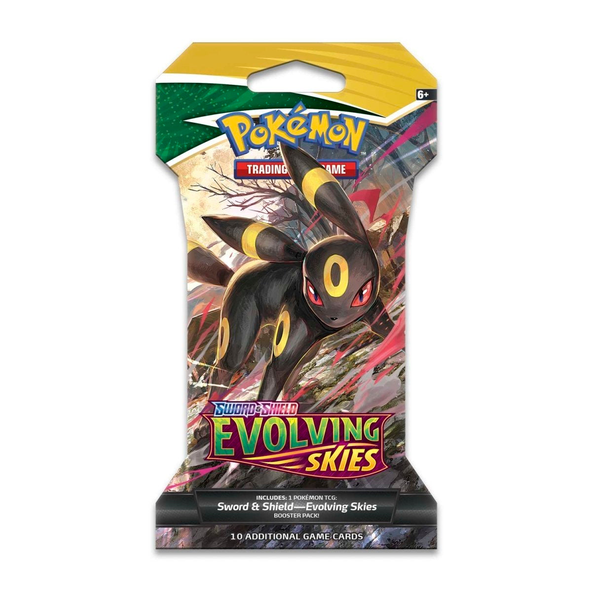 Pokémon TCG: SwSh07 - Evolving Skies Booster Pack (Cardboard Sleeve)