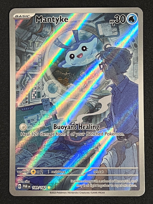 189/182 Mantyke - Pokémon Paradox Rift Illustration Rare