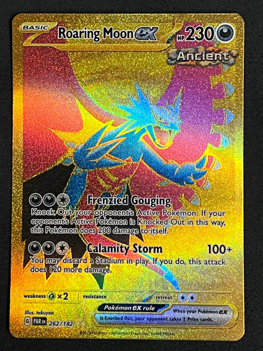 262/182 Roaring Moon ex - Pokémon Paradox Rift Hyper Rare