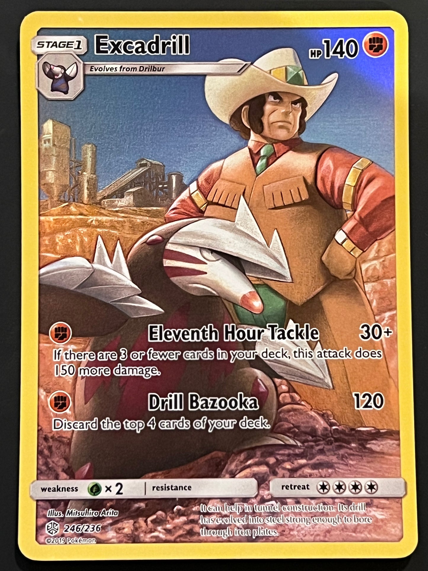 246/236 Excadrill - Pokémon Cosmic Eclipse Secret Rare