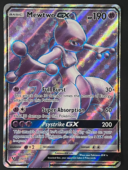 72/73 Mewtwo Gx - Pokémon Shining Legends Full Art