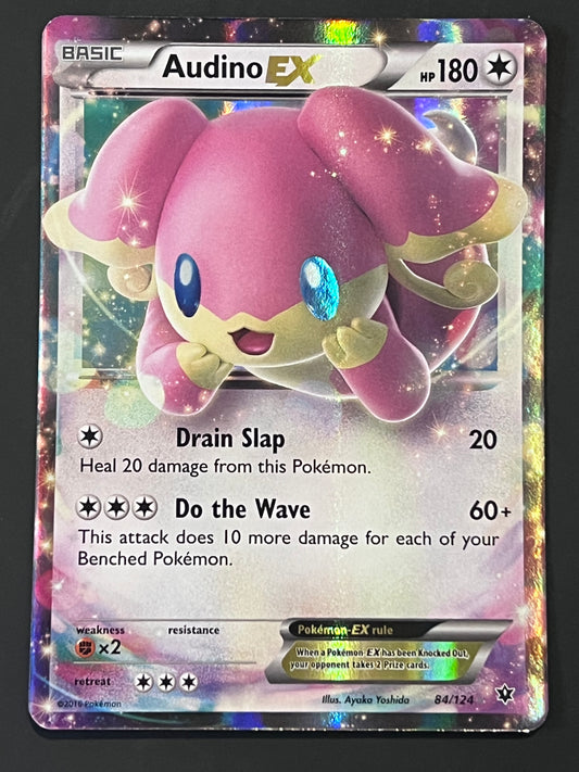 084/124 Audino Ex - Pokémon Fates Collide Ultra Rare