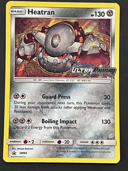 SM096 Heatran - Pokémon Stamped Black Star Promo