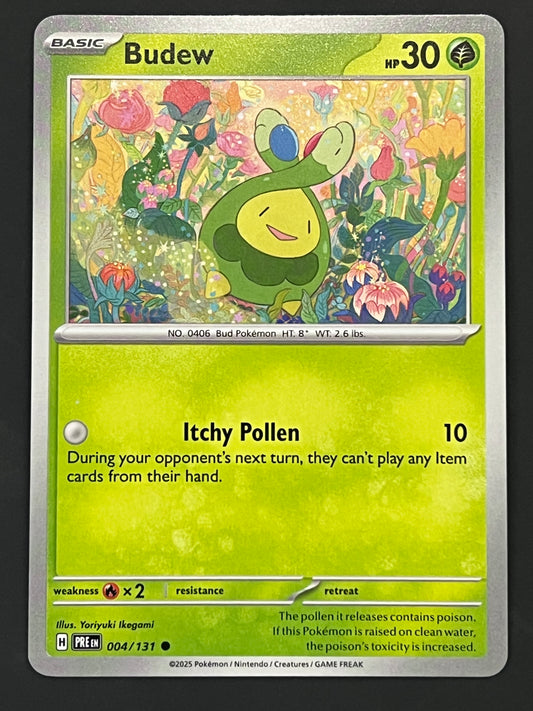 004/131 Budew - Pokémon Prismatic Evolutions Common