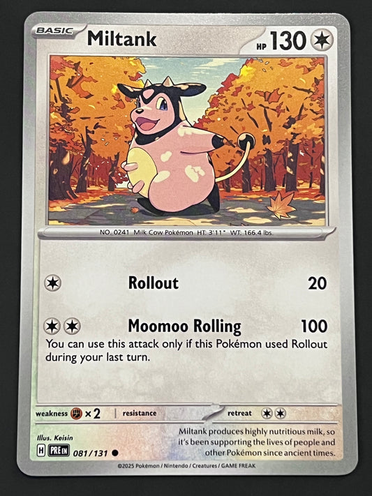 081/131 Miltank - Pokémon Prismatic Evolutions Common