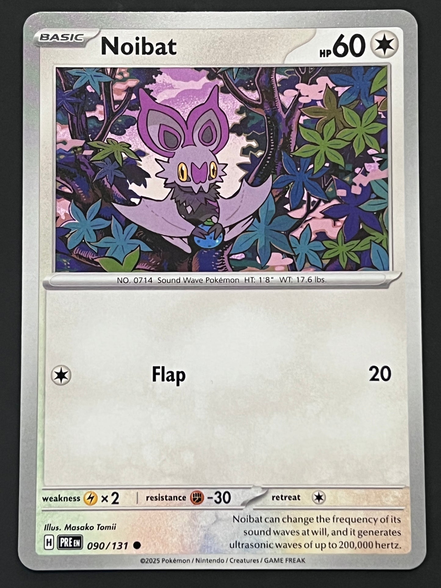 090/131 Noibat - Pokémon Prismatic Evolutions Common