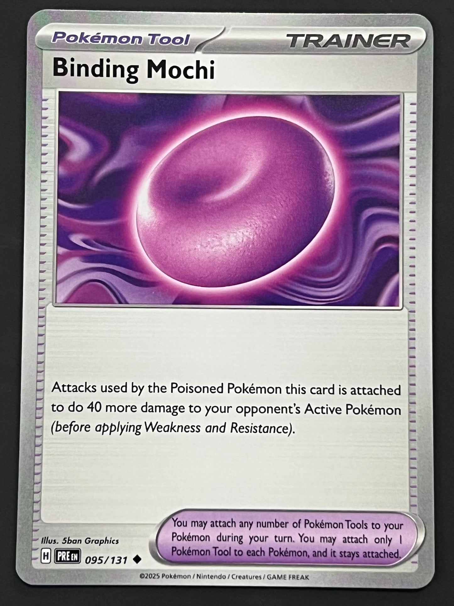 095/131 Binding Mochi - Pokémon Prismatic Evolutions Uncommon