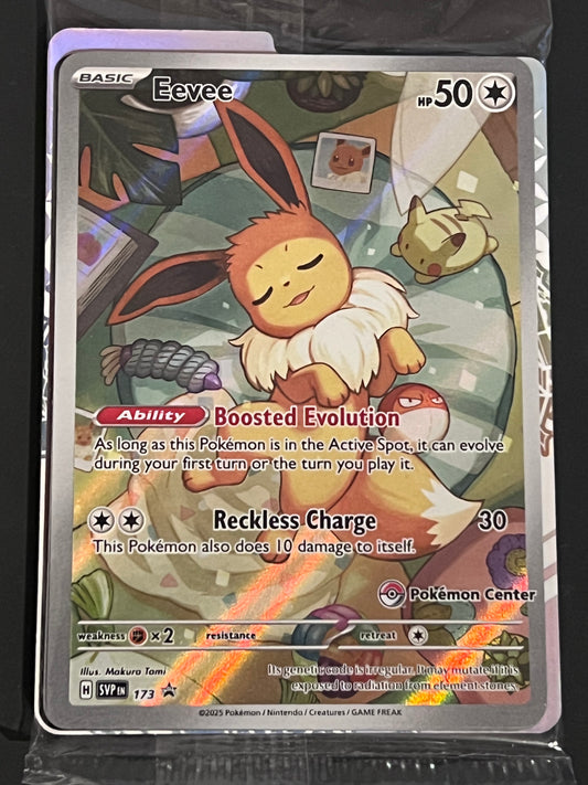 SVP173 Eevee (SEALED) - PC Stamped Black Star Promo