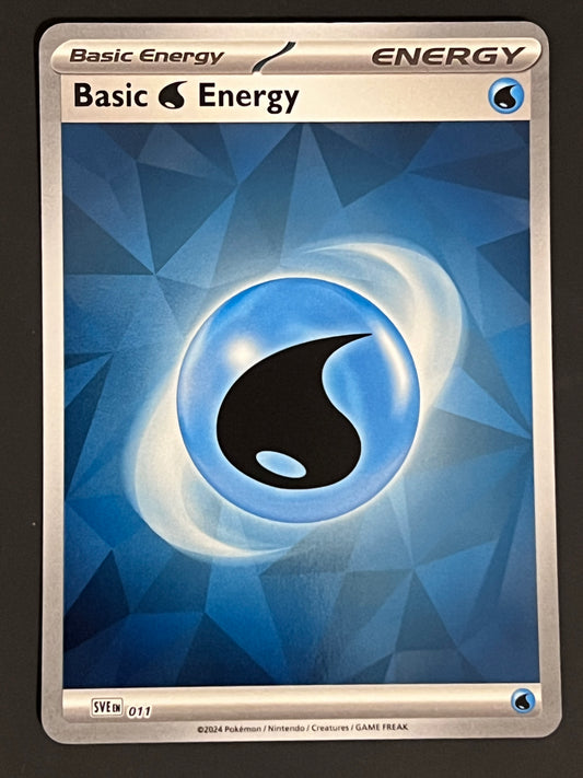 Energy 011 Water - Pokémon Prismatic Evolutions Reverse