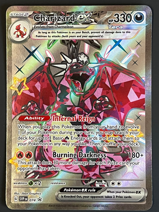 SVP074 Charizard Ex - Black Star Promo