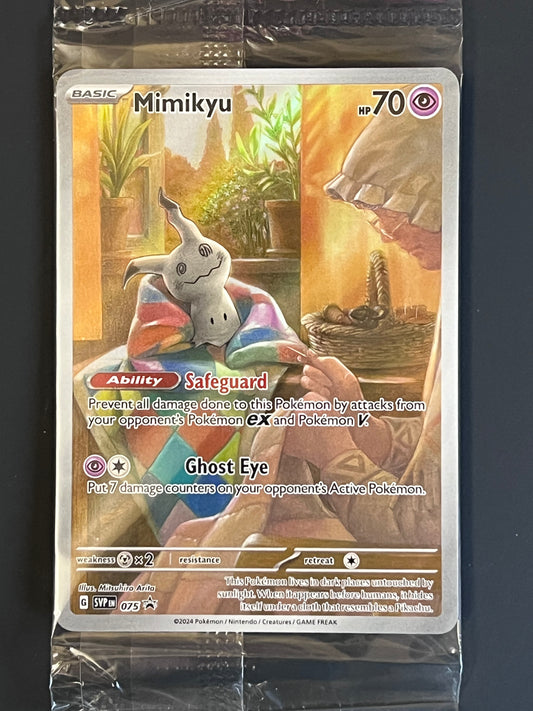 SVP075 Mimikyu (SEALED) - Black Star Promo