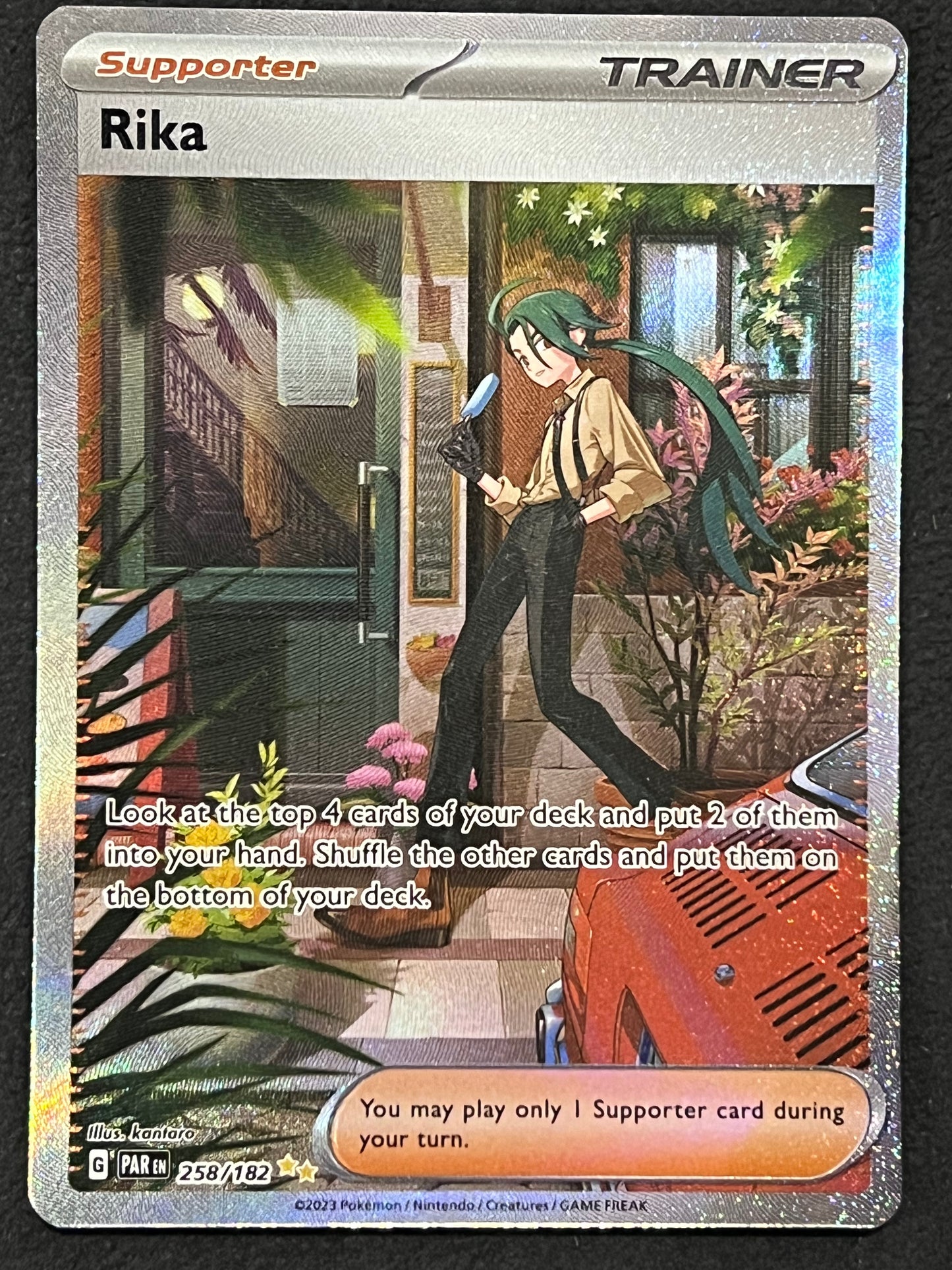 258/182 Rika - Pokémon Paradox Rift Special Illustration Rare