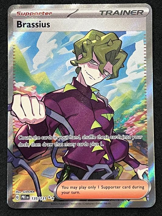 135/131 Brassius - Pokémon Prismatic Evolutions Ultra Rare