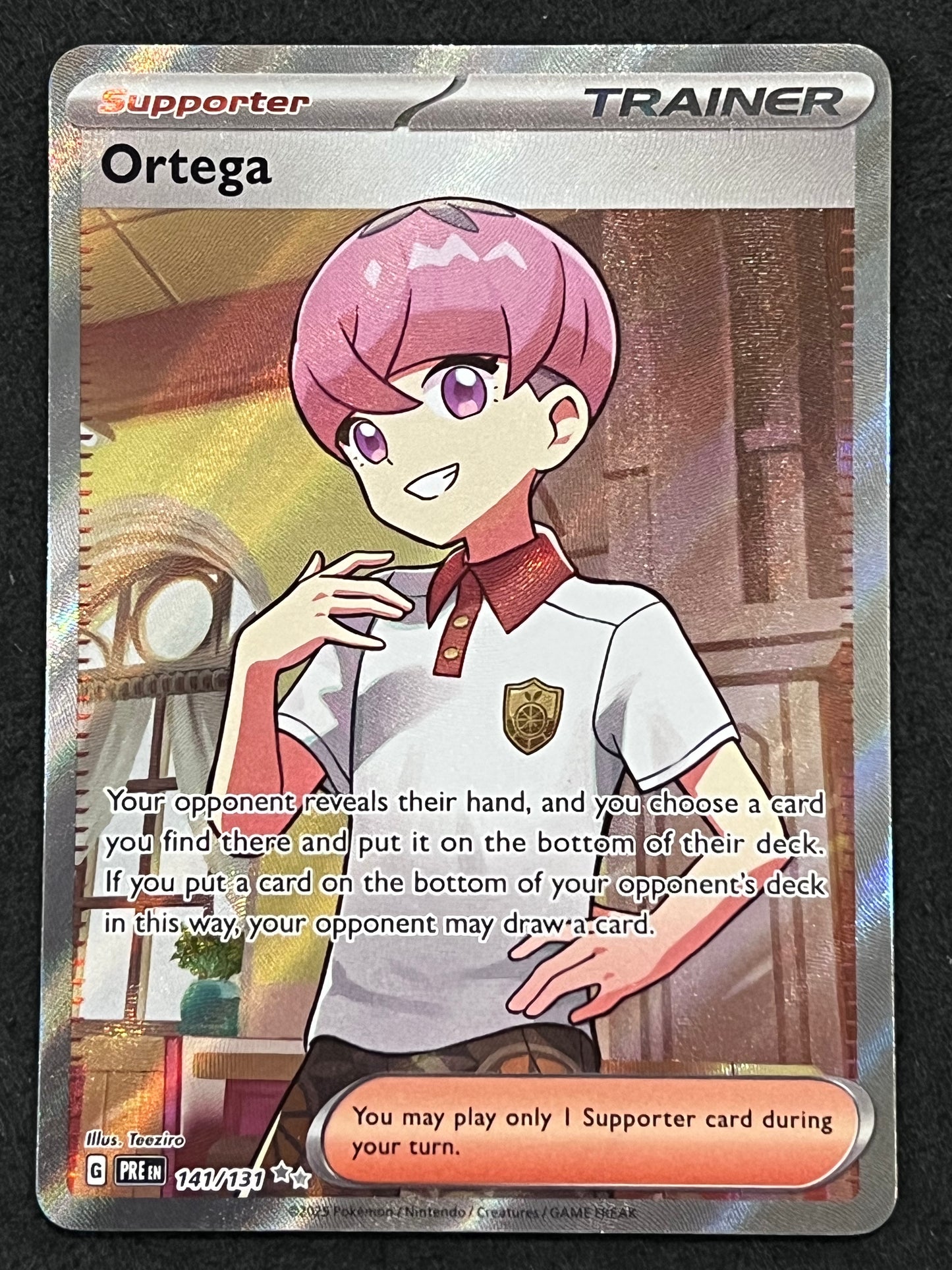 141/131 Ortega - Pokémon Prismatic Evolutions Ultra Rare