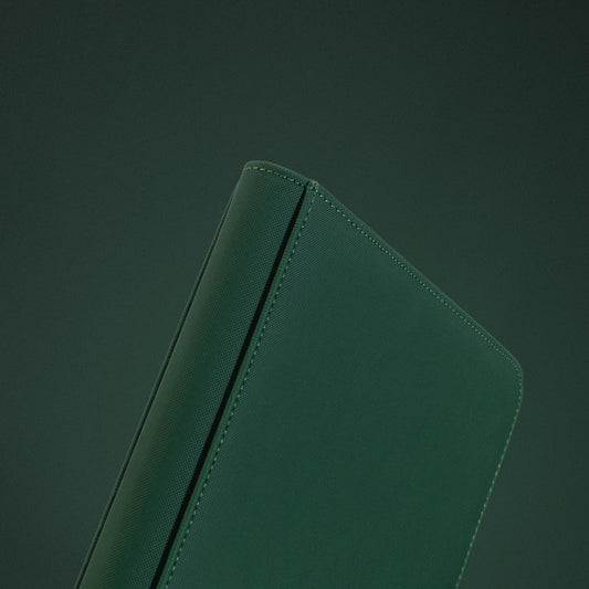 VaultX 4-Pocket Exo-Tec Zip Binder - Forest Green