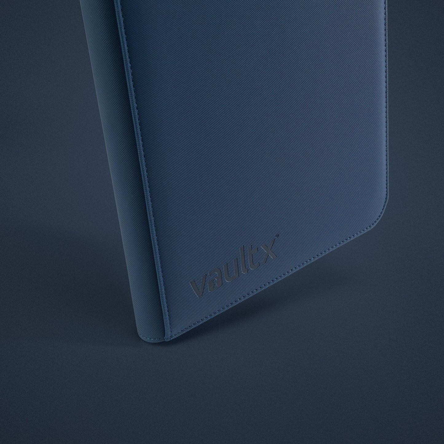 VaultX 4-Pocket Exo-Tec Zip Binder - Royal Blue